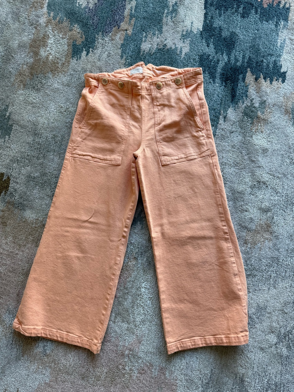 Pilcro Wide Leg Denim Pant